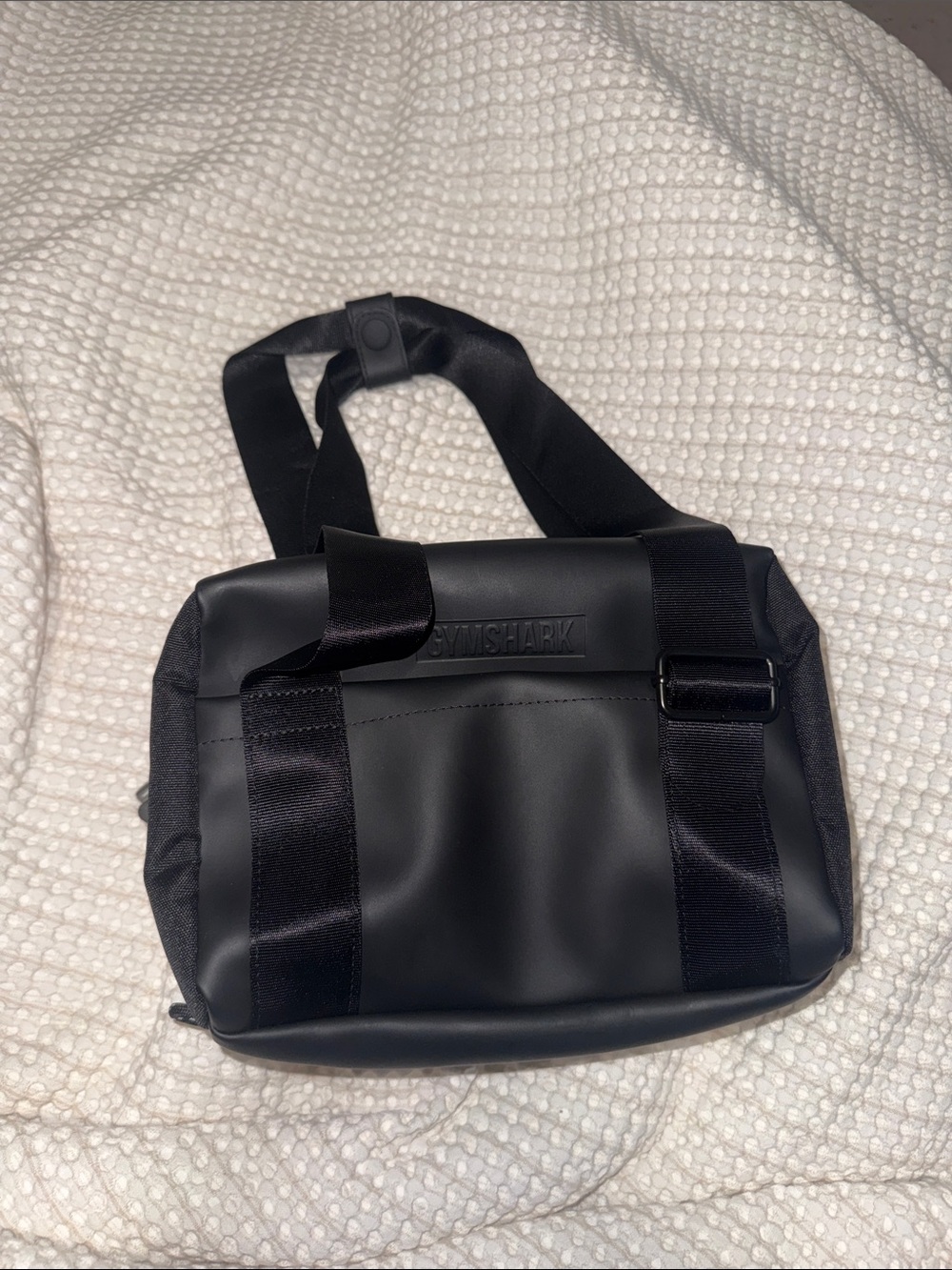 Gymshark Black Men's Sling Messenger Bag